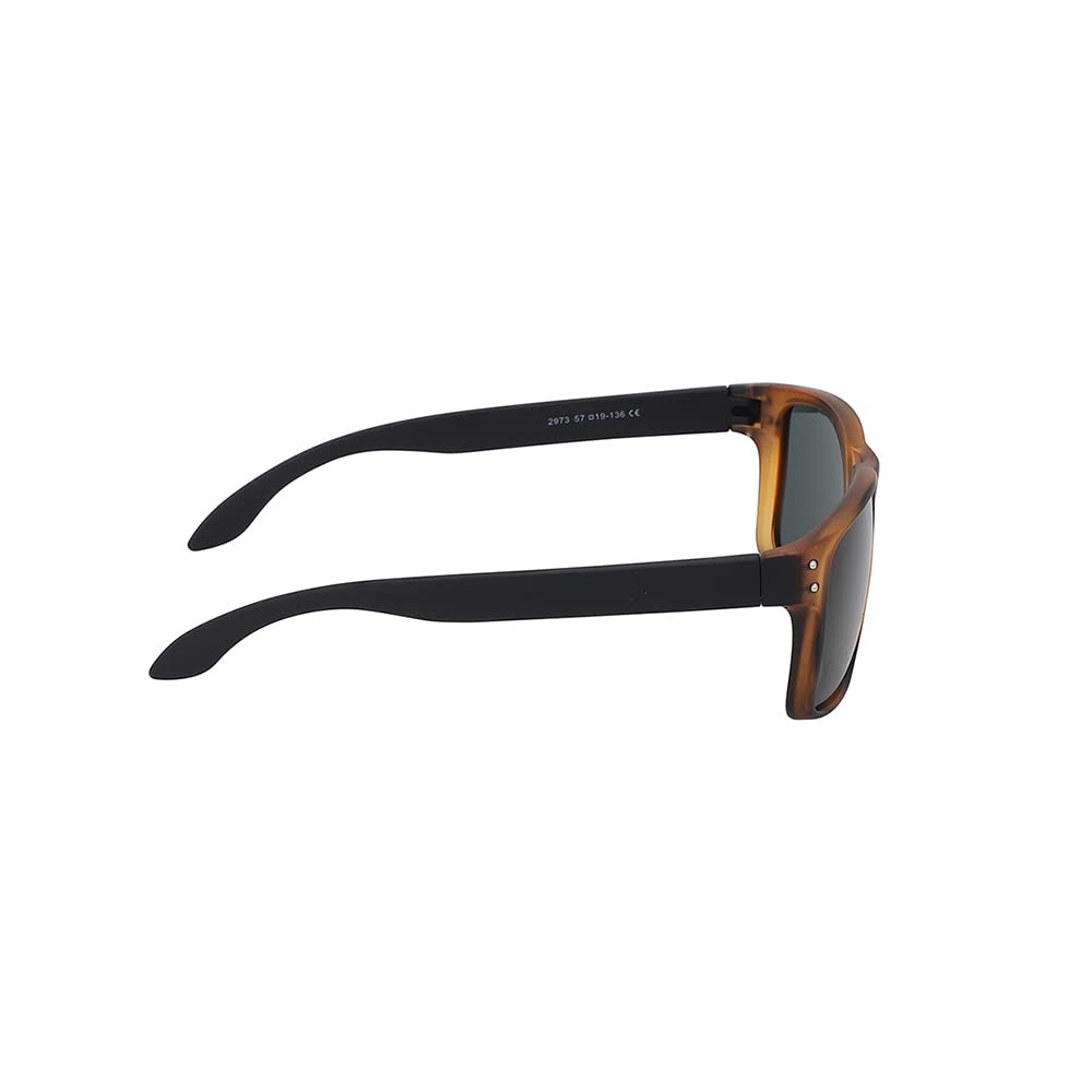 Carlton London-Premium-Men's-Multi Toned Polarised and UV Protected Lens Square SunglassesCLSM143 SaumyasStore