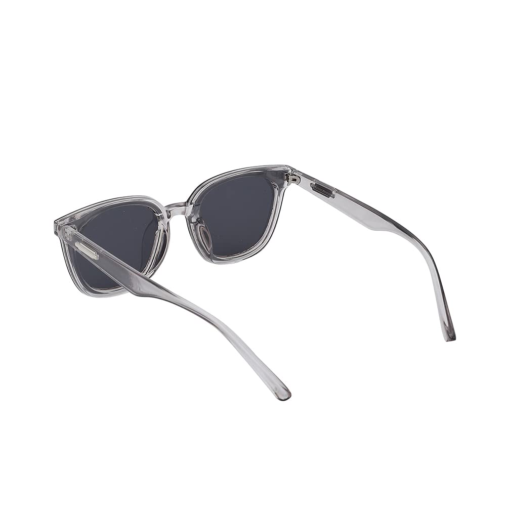 Carlton London-Premium-Men's-Transparent Toned Polarised and UV Protected Lens Rectangle Sunglasses SaumyasStore