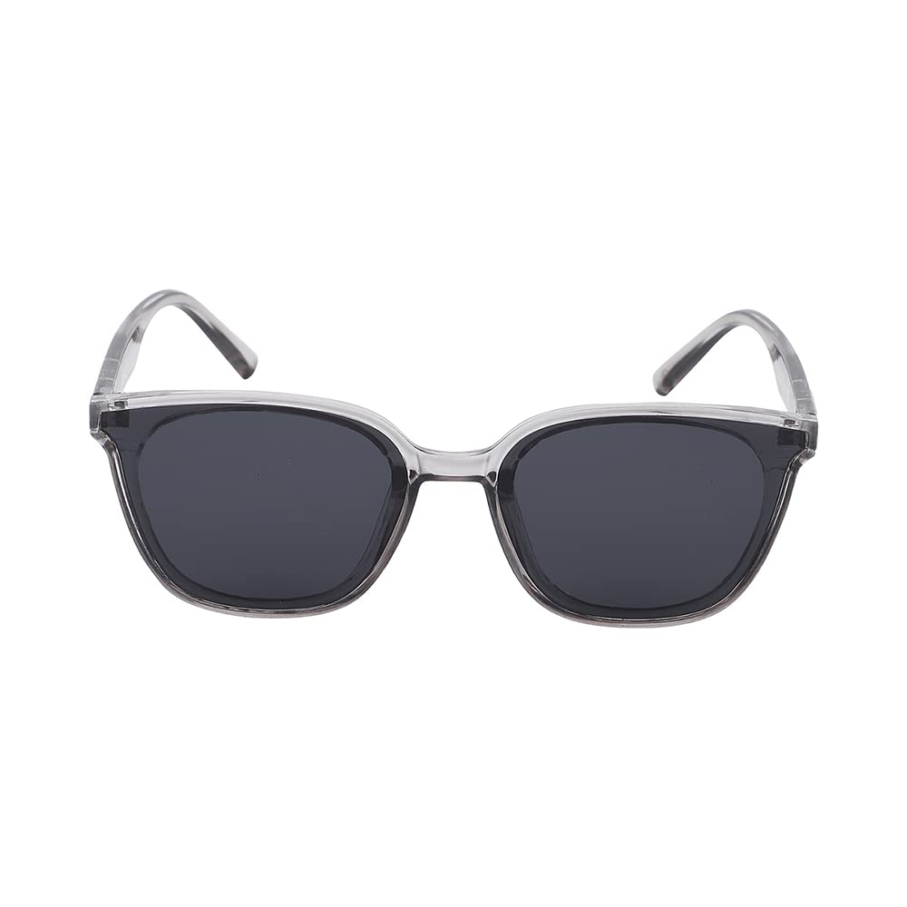 Carlton London-Premium-Men's-Transparent Toned Polarised and UV Protected Lens Rectangle Sunglasses SaumyasStore