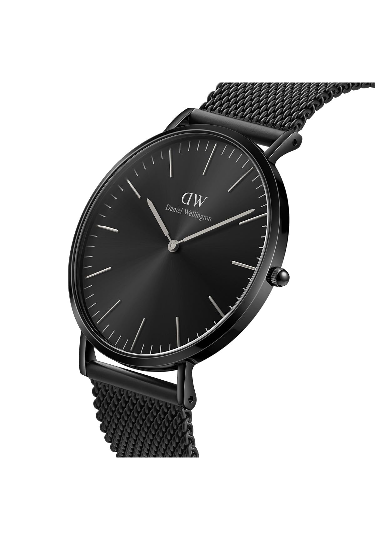Daniel Wellington Classic 40 Ashfield Black Men Analogue Watch - SaumyasStore