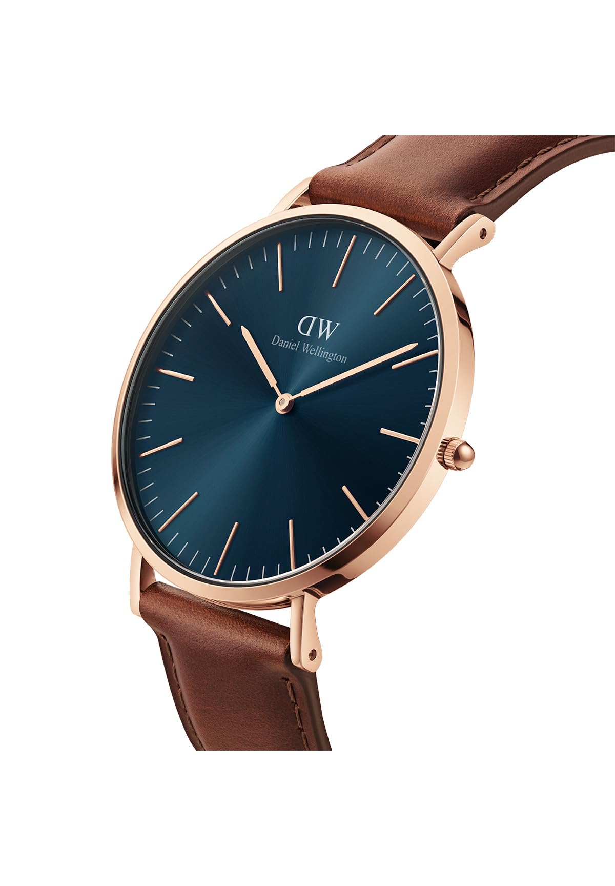 Daniel Wellington Classic 40 St Mawes Blue Men Analogue Watch - SaumyasStore