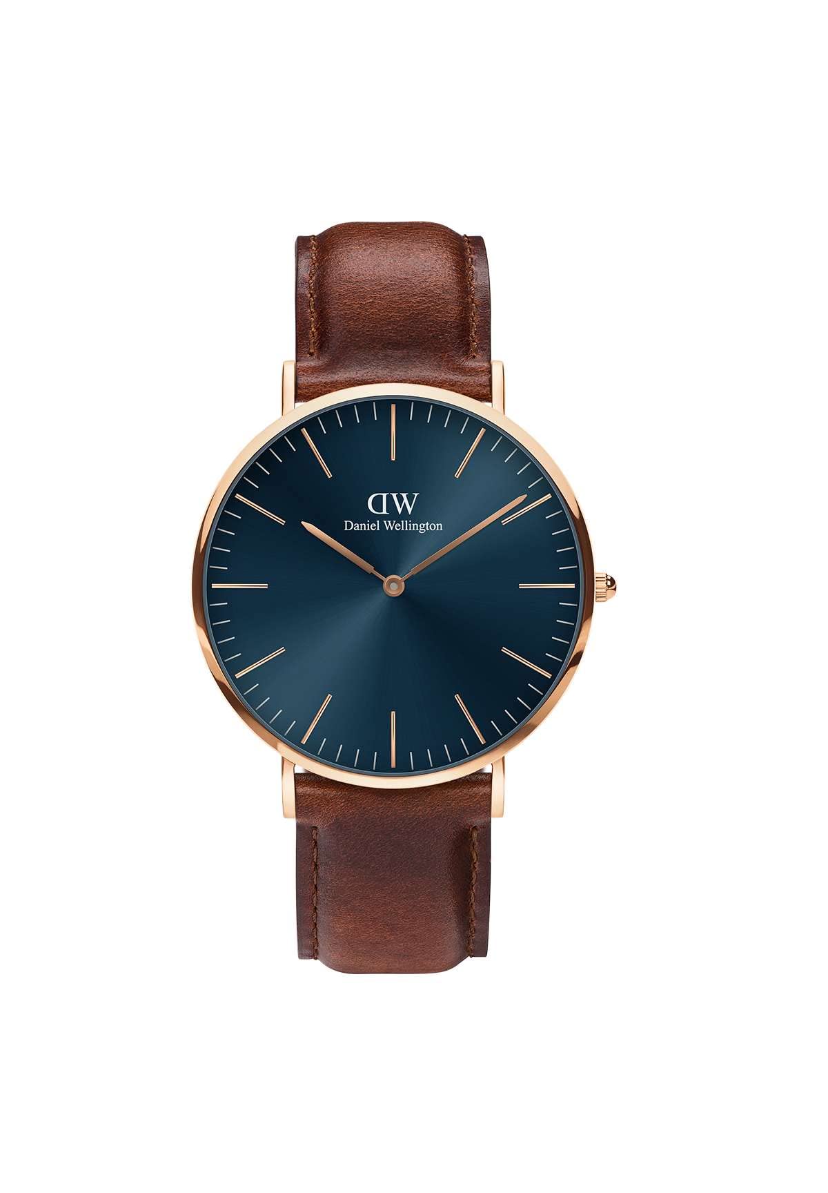Daniel Wellington Classic 40 St Mawes Blue Men Analogue Watch - SaumyasStore