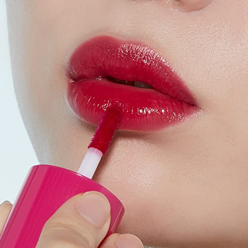 ETUDE Dear Darling Water Gel Luminous Lip & Cheek Tint| Long Lasting, Waterproof, Smudgeproof |Korean Makeup|Shade- 01,Strawberry Ade-9Gm SaumyasStore