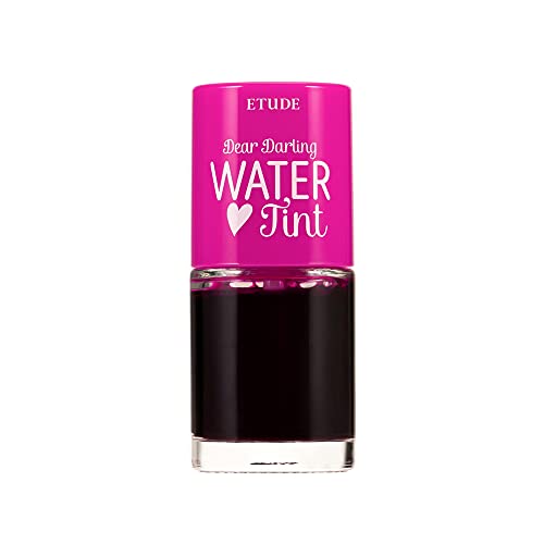 ETUDE Dear Darling Water Gel Luminous Lip & Cheek Tint| Long Lasting, Waterproof, Smudgeproof |Korean Makeup|Shade- 01,Strawberry Ade-9Gm SaumyasStore