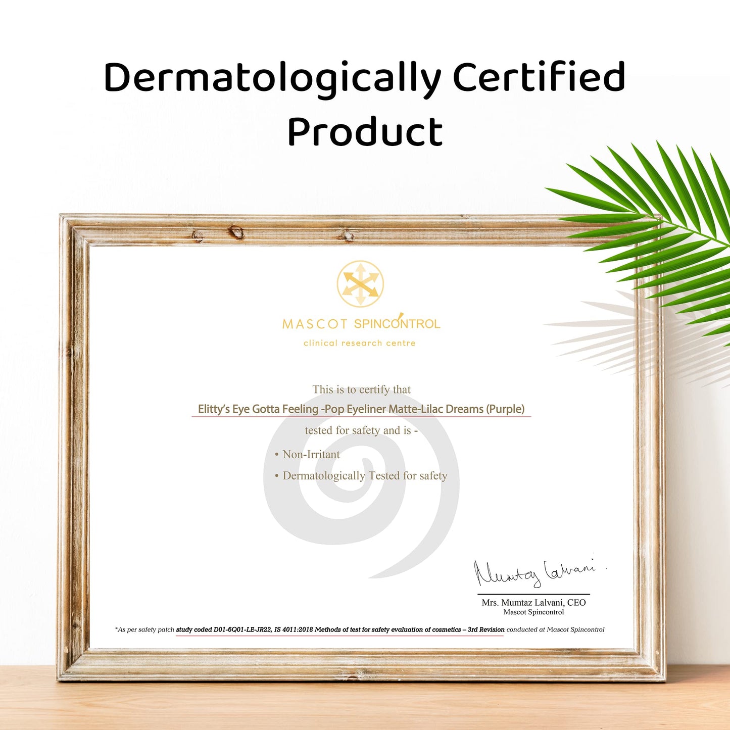 Elitty Purple Pop Colour Eyeliner, Matte Finish | Long Lasting, Water Proof, Smudge Proof | Amla and Almond oil enriched| Vegan & Cruelty Free, Easy Application, Liquid Eyeliner (Lilac Dreams) - 4ml SaumyasStore