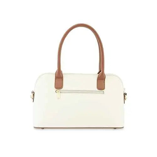 Everyday Edge Satchel | Faux-Leather Women's Handbags | Satchel for Casual Carry SaumyasStore