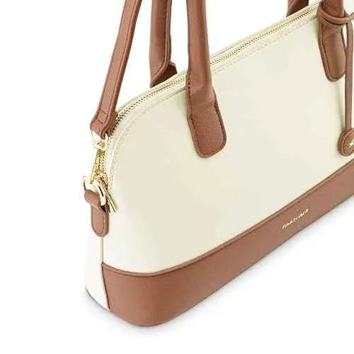 Everyday Edge Satchel | Faux-Leather Women's Handbags | Satchel for Casual Carry SaumyasStore