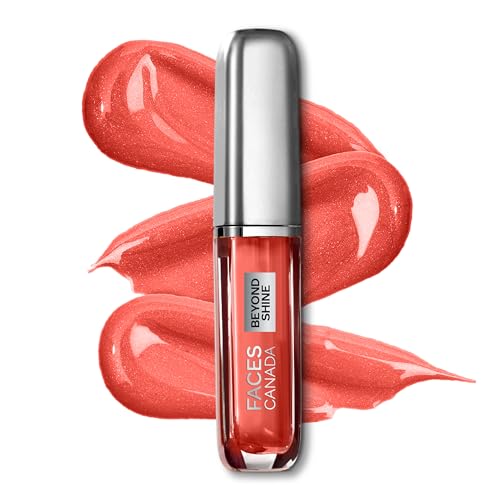 FACES CANADA Beyond Shine Lip Gloss - Wingwomen 05, 3.8ml | Lightweight Non-Sticky Luxurious Texture For Glossy Lips | Instant Shine | Fuller, Supple & Plump Lips | 24HR Hydration SaumyasStore
