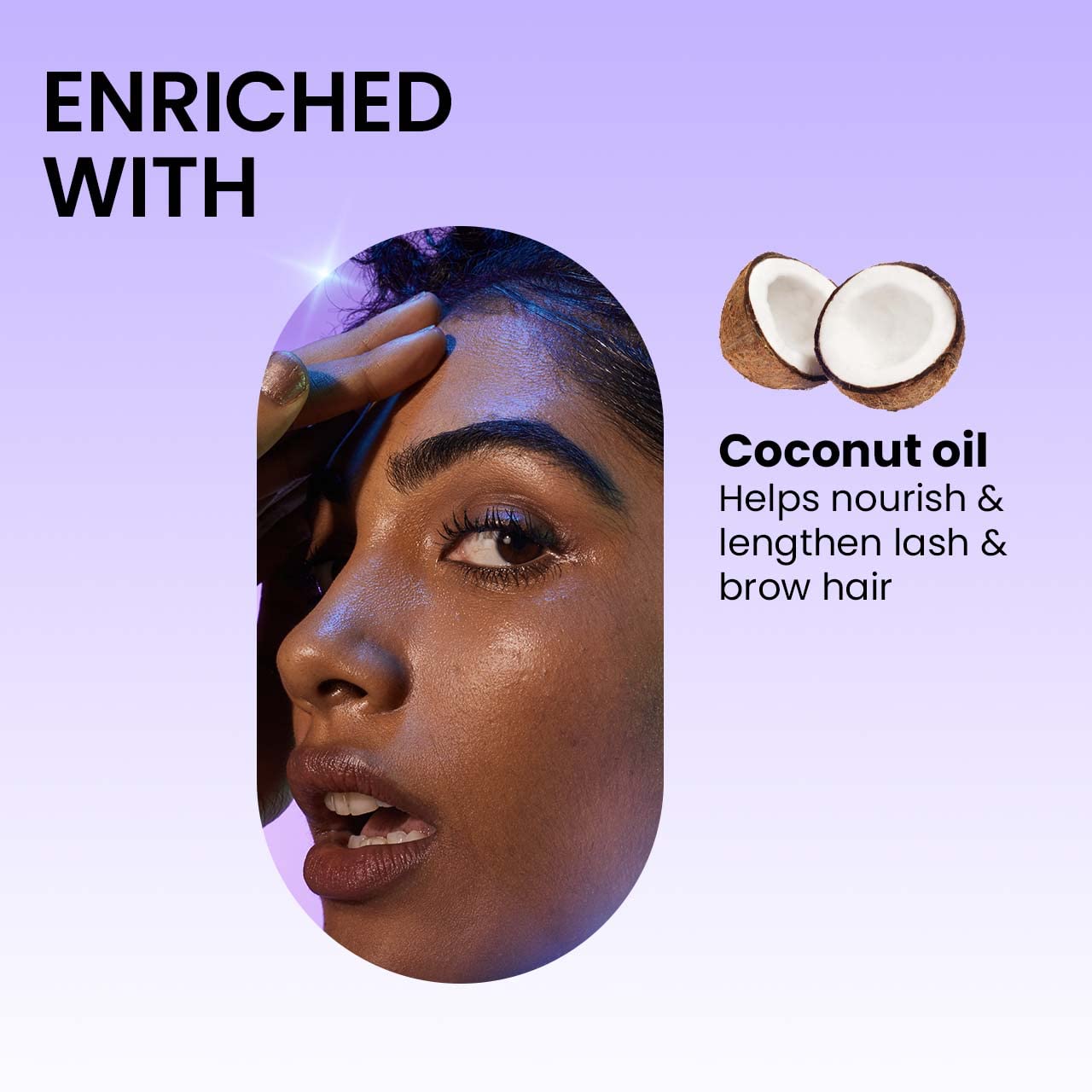 FAE Beauty 2-in-1 Volumising Mascara & Brow Gel | Lengthening & Buildable Formula | Easy To Remove | For All Genders | For Lashes & Brows | Vegan (Jet Black) SaumyasStore