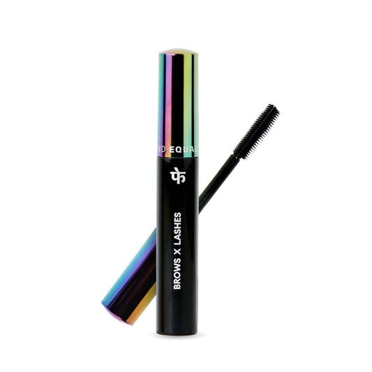 FAE Beauty 2-in-1 Volumising Mascara & Brow Gel | Lengthening & Buildable Formula | Easy To Remove | For All Genders | For Lashes & Brows | Vegan (Jet Black) SaumyasStore