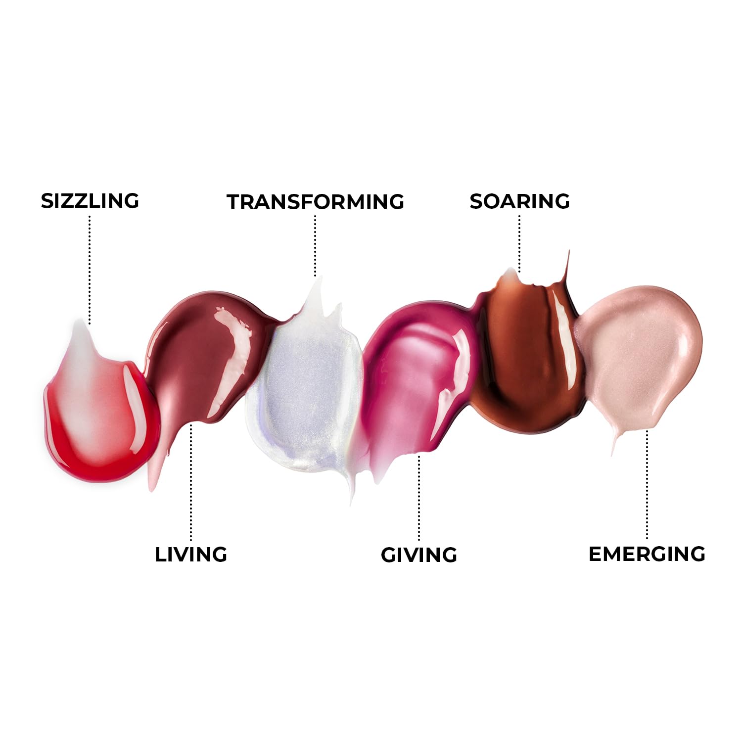 FAE Beauty Peptide Lip Gloss | With Passionfruit Oil & Argireline to Smoothen, Even, and Soften Lips | Non Sticky | Hydrating | Vegan | Shade Living | Rosewood Gloss SaumyasStore