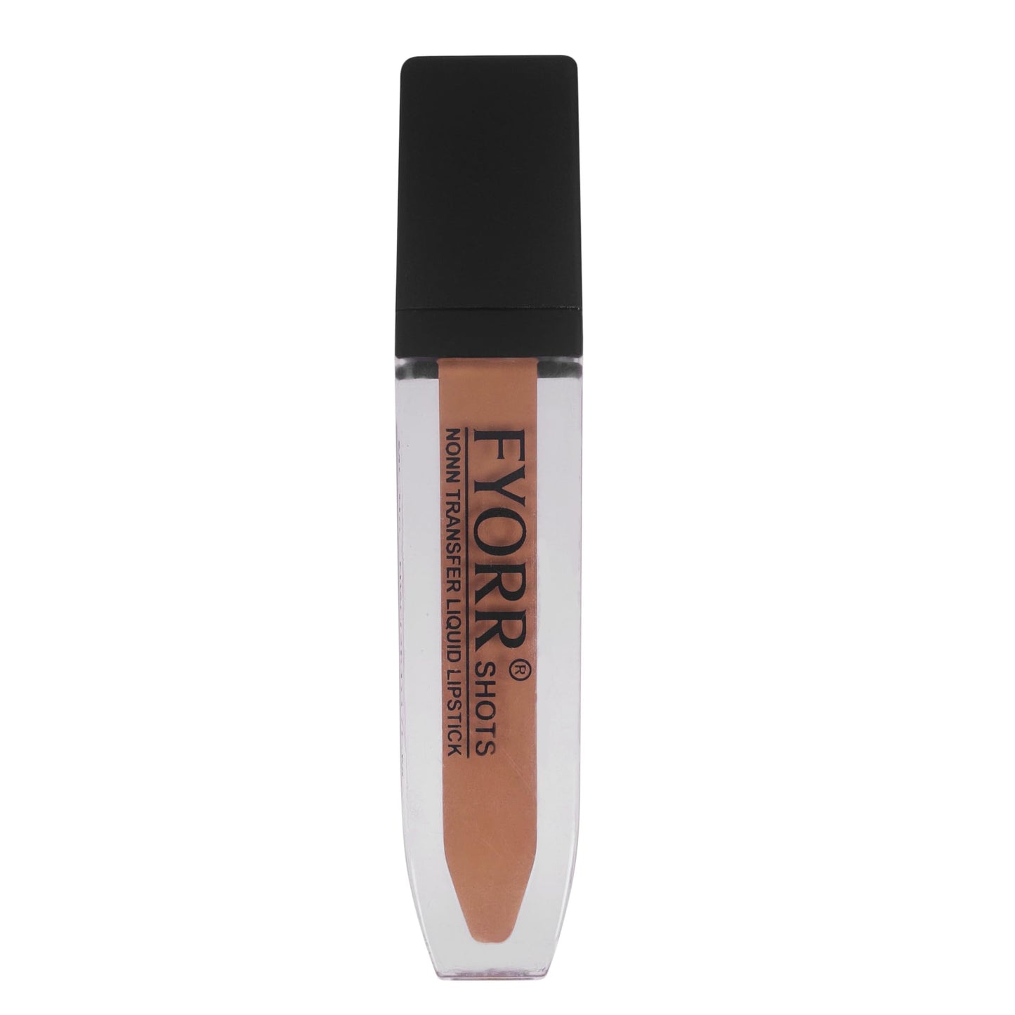 FYORR Non Transfer Liquid Lipstick Waterproof Ultra Pigmented Matte Non-Sticky Smooth Finish Lip Color, 6ml (Paraben Cruelty Free) (Sandle_Brown) SaumyasStore