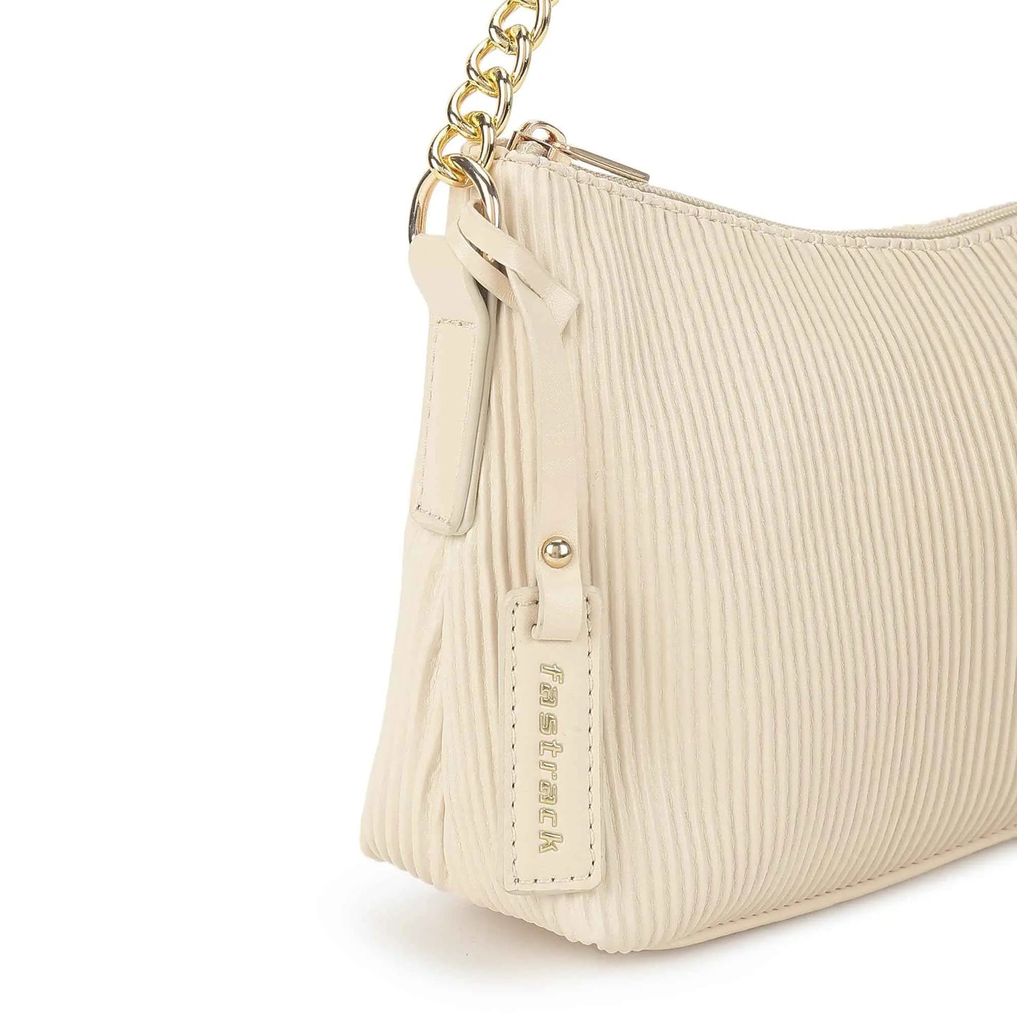 Fastrack Casual Satchel Bag with Top Zipper for Girls, Medium Size with Detachable Sling and Handheld Handles, Made with Premium Faux Leather SaumyasStore