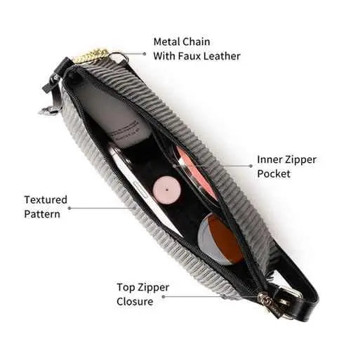 Fastrack Casual Shoulder Bag with Top Zipper Closure for Girls, Medium Size with Internal Zipper, Made with Premium Faux Leather, Versatile and Durable Design SaumyasStore