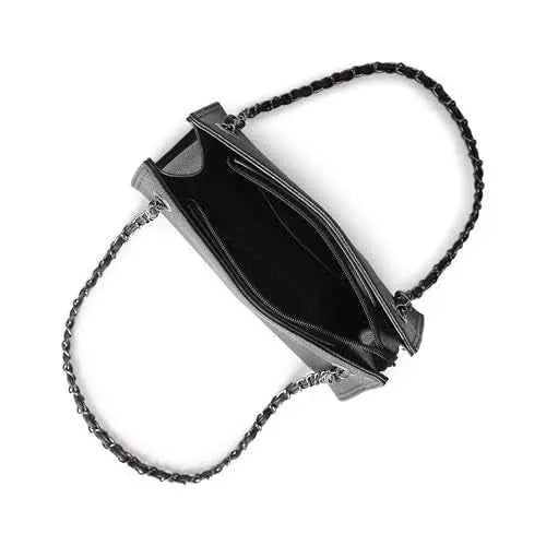 Fastrack Casual Shoulder Bag with Top Zipper Closure for Girls, Medium Size with Internal Zipper Pocket, Made with Premium Faux Leather, Versatile and Durable Design SaumyasStore