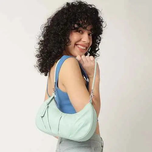 Fastrack Casual Shoulder Bag with Top Zipper Closure for Girls, Small Size with Internal Zipper, Made with Premium Faux Leather, Versatile and Durable Design SaumyasStore