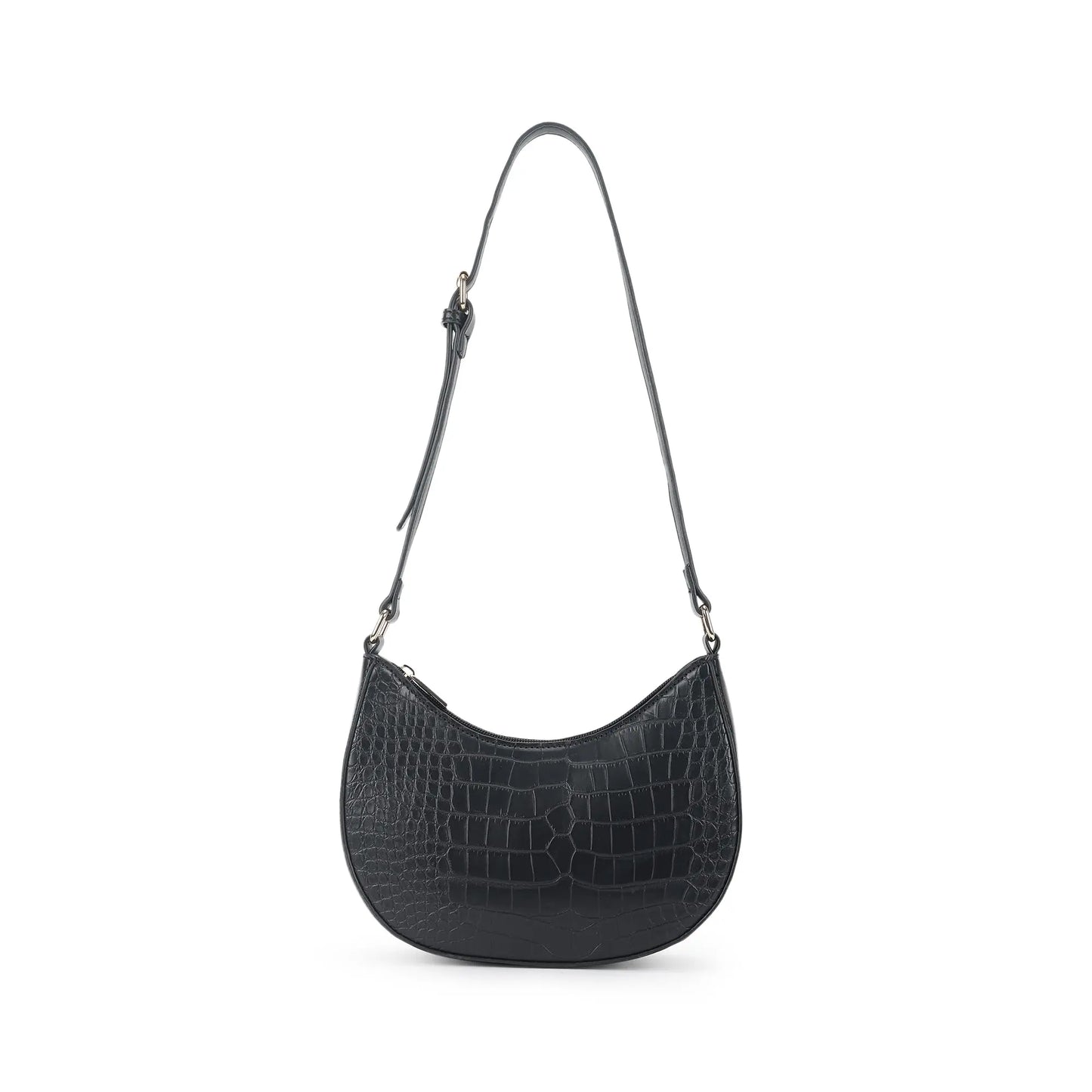 Fastrack Casual Shoulder Bag with Top Zipper Closure for Girls, Small Size with Internal Zipper Pocket, Made with Premium Faux Leather SaumyasStore