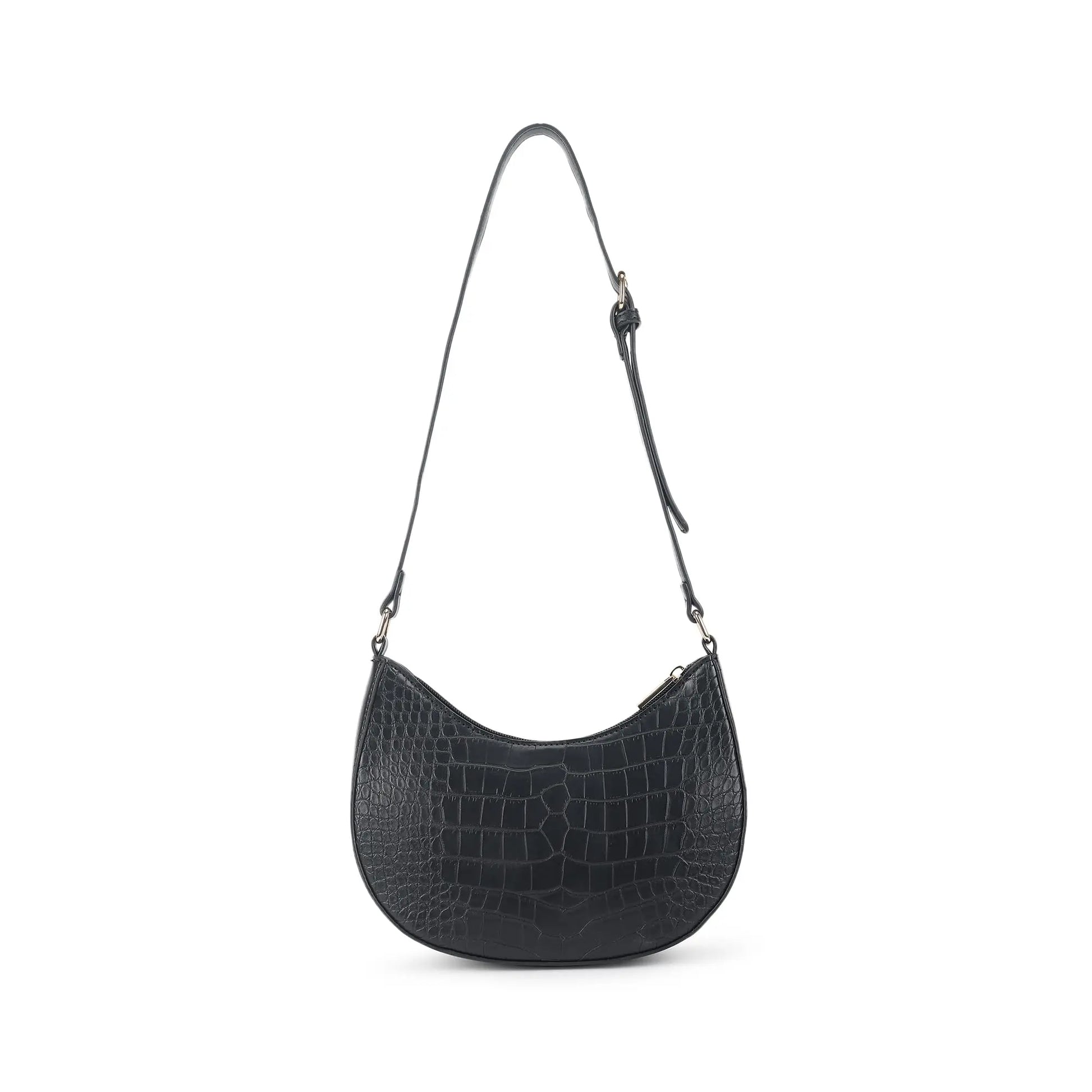 Fastrack Casual Shoulder Bag with Top Zipper Closure for Girls, Small Size with Internal Zipper Pocket, Made with Premium Faux Leather SaumyasStore