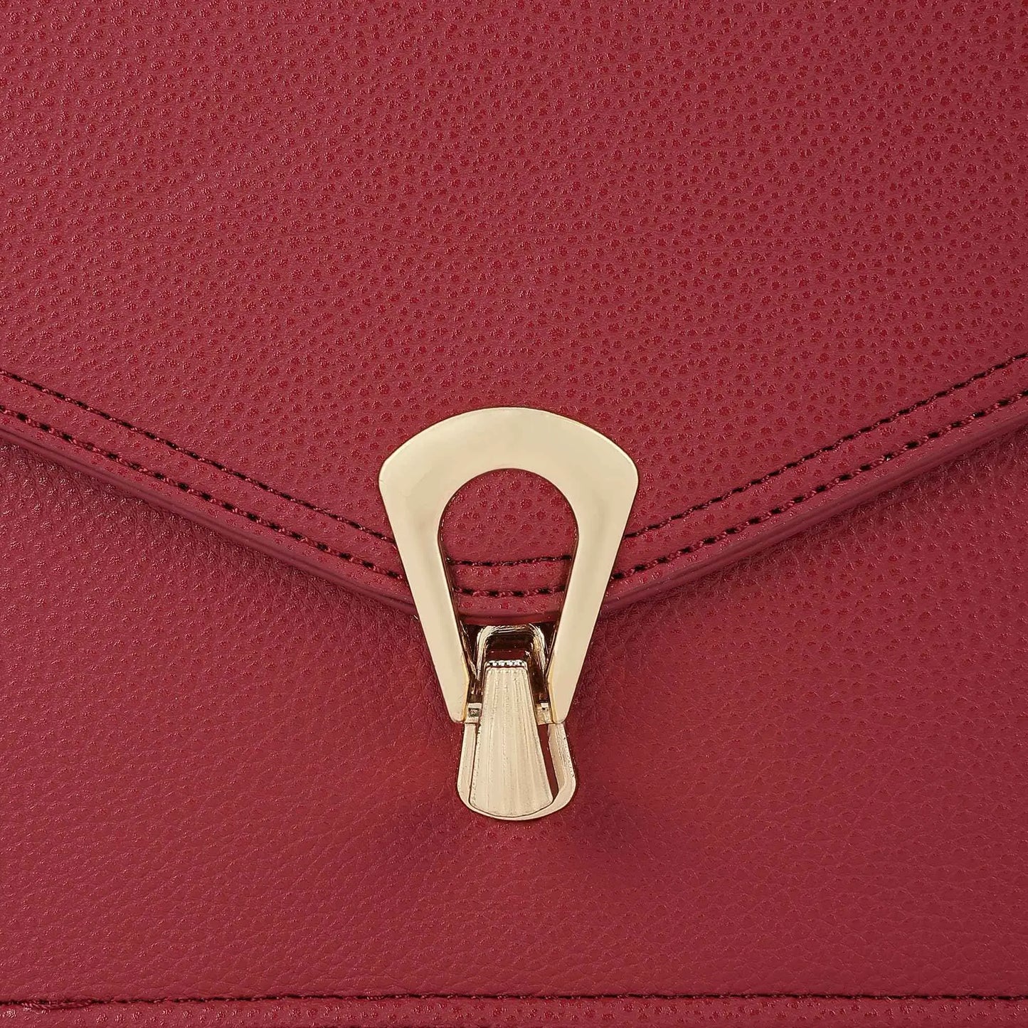 Fastrack Casual Sling Bag with Lock Closure for Girls, Medium Size with Internal Organiser, Handheld Design and Metal Chain Sling SaumyasStore