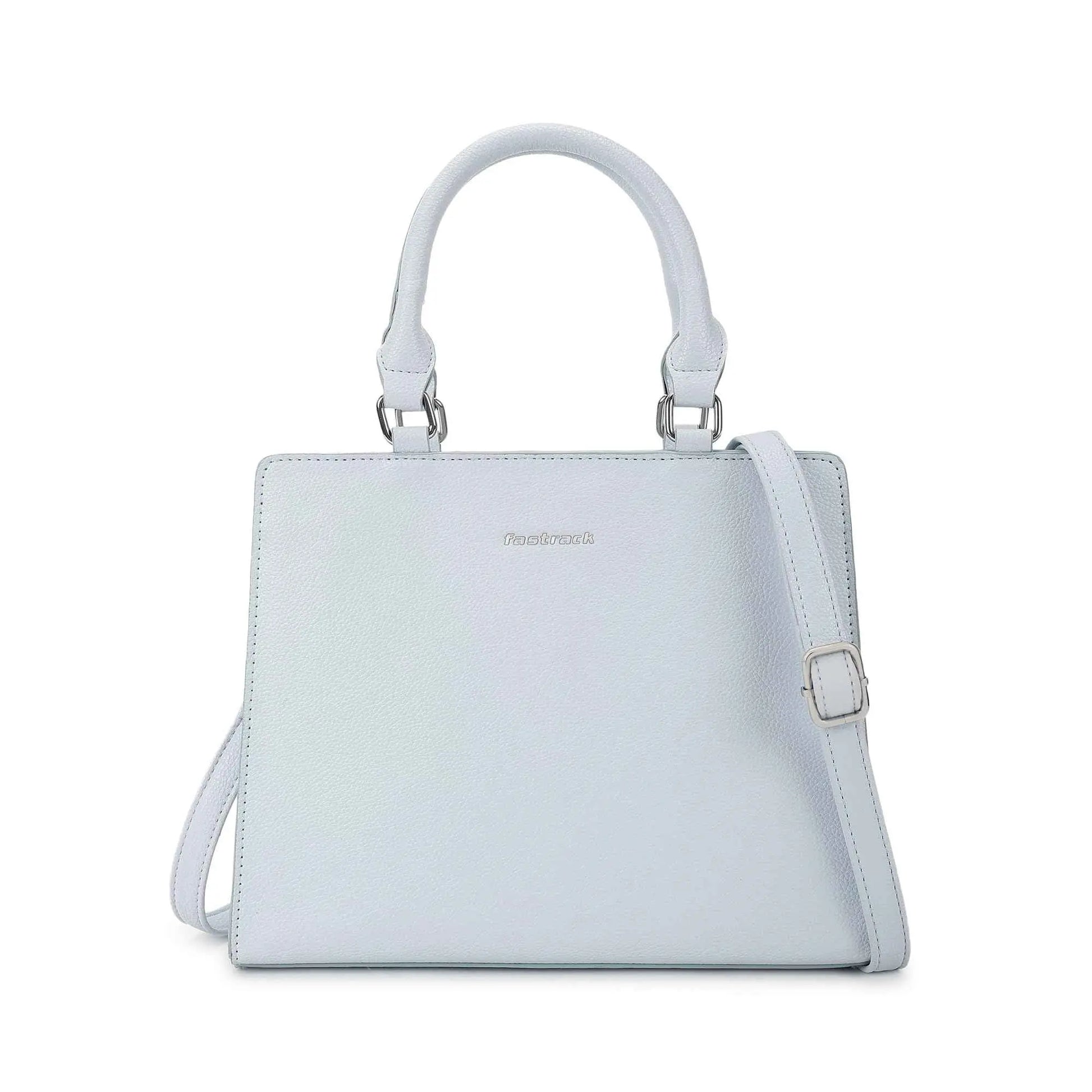 Fastrack Casual Sling Bag with Lock Closure for Girls, Medium Size with Internal Organiser, Handheld Design and Metal Chain Sling SaumyasStore