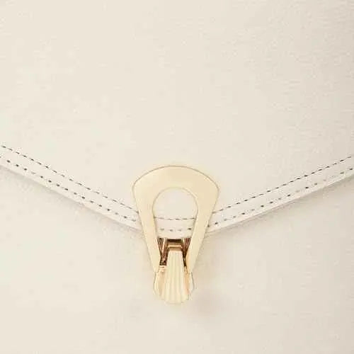 Fastrack Casual Sling Bag with Lock Closure for Girls, Medium Size with Internal Organiser, Handheld Design and Metal Chain Sling SaumyasStore