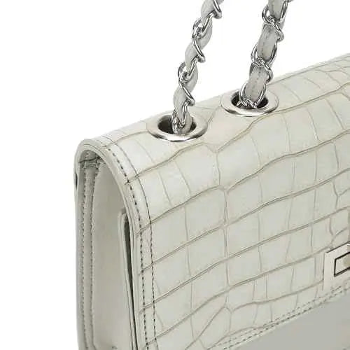 Fastrack Casual Sling Bag with Lock Closure for Girls, Medium Size with Internal Organiser and Metal Chain Strap, Made with Premium Faux Leather SaumyasStore