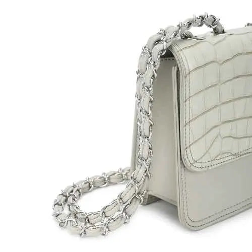 Fastrack Casual Sling Bag with Lock Closure for Girls, Medium Size with Internal Organiser and Metal Chain Strap, Made with Premium Faux Leather SaumyasStore