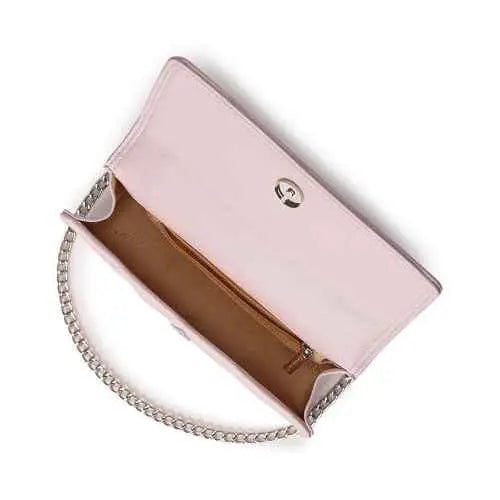 Fastrack Casual Sling Bag with Magnet Button Closure for Girls, Small Size with Internal Organiser, Handheld Design and Metal Chain Sling SaumyasStore