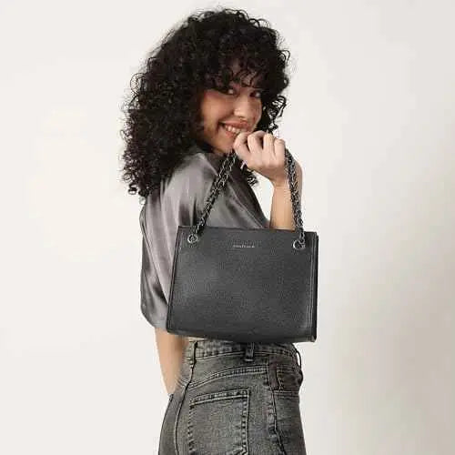 Fastrack Casual Sling Bag with Magnetic Button for Girls, Medium Size with Internal Zipper, Made with Premium Faux Leather, Versatile and Durable Design SaumyasStore