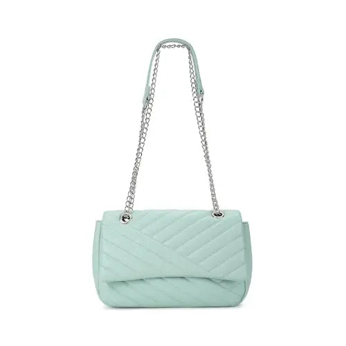 Fastrack Casual Sling Bag with Magnetic Button for Girls, Medium Size with Internal Zipper, Made with Premium Faux Leather, Versatile and Durable Design SaumyasStore