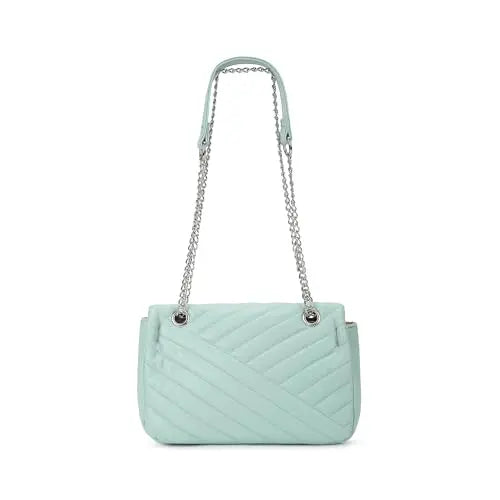 Fastrack Casual Sling Bag with Magnetic Button for Girls, Medium Size with Internal Zipper, Made with Premium Faux Leather, Versatile and Durable Design SaumyasStore