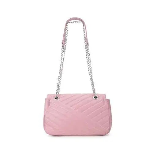 Fastrack Casual Sling Bag with Magnetic Button for Girls, Medium Size with Internal Zipper, Made with Premium Faux Leather, Versatile and Durable Design SaumyasStore