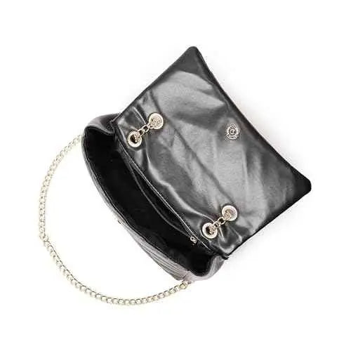 Fastrack Casual Sling Bag with Magnetic Button for Girls, Medium Size with Internal Zipper, Made with Premium Faux Leather, Versatile and Durable Design SaumyasStore