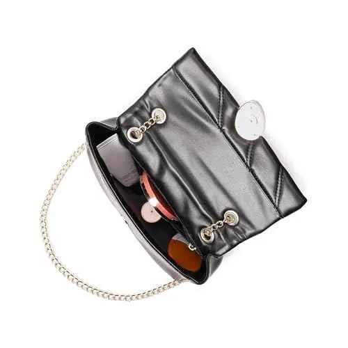 Fastrack Casual Sling Bag with Magnetic Closure for Girls, Medium Size with Internal Zipper, Made with Premium Faux Leather, Versatile and Durable Design SaumyasStore