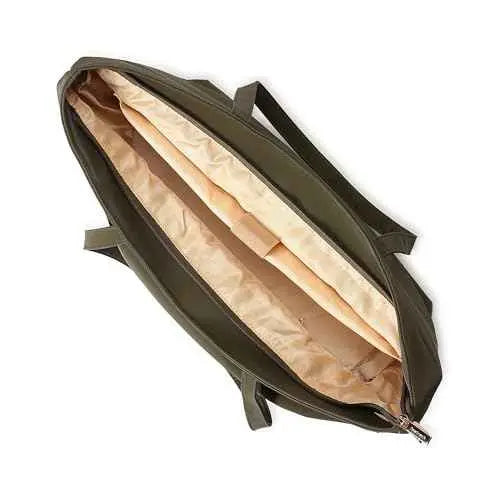 Fastrack Casual Tote Bag for Girls, Large Size with a Zipper Closure and Padded Laptop Compartment, Compatible with Laptops up to 14 inches, Double Handle Bag SaumyasStore