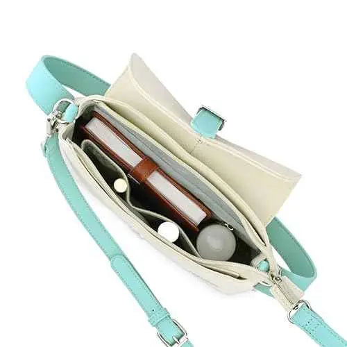 Fastrack Colour Pop Shoulder Bag | Faux-Leather Women's Handbags | Shoulder for Casual Carry SaumyasStore