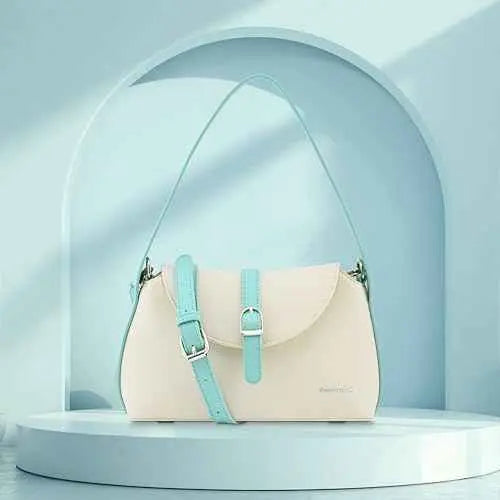 Fastrack Colour Pop Shoulder Bag | Faux-Leather Women's Handbags | Shoulder for Casual Carry SaumyasStore