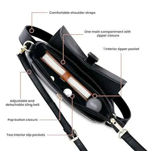 Fastrack Colour Pop Shoulder Bag | Faux-Leather Women's Handbags | Shoulder for Casual Carry SaumyasStore