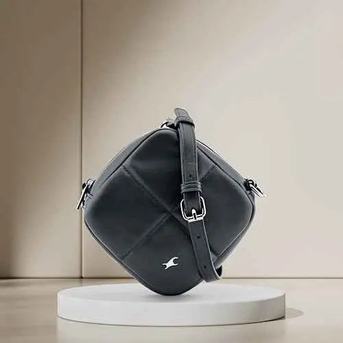 Fastrack Cube Crush Carry Sling | Faux-Leather Women's Handbags | Sling for Casual Carry SaumyasStore