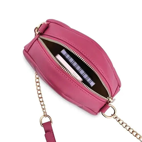 Fastrack Cube Crush Carry Sling | Faux-Leather Women's Handbags | Sling for Casual Carry SaumyasStore