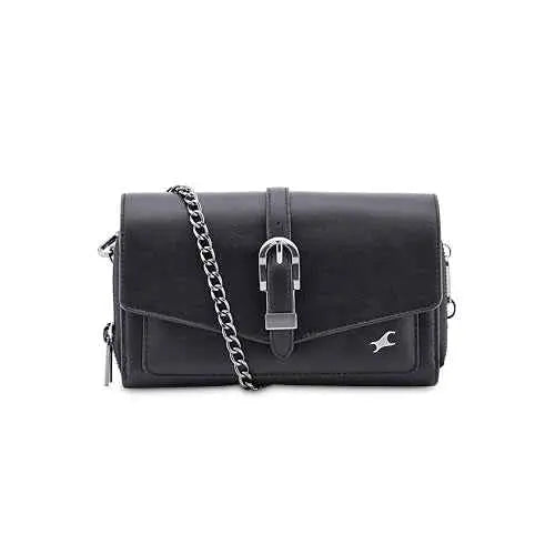 Fastrack Edge Sling | Faux-Leather Women's Handbags | Sling for Casual Carry SaumyasStore
