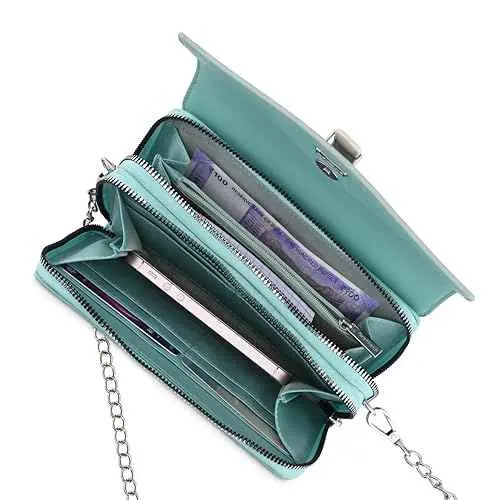 Fastrack Edge Sling | Faux-Leather Women's Handbags | Sling for Casual Carry SaumyasStore