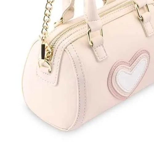 Fastrack HeartPop Handheld Sling, Made with Premium Faux Leather, Versatile and Durable Design, Gold Metal Accents, Detachable Sling Strap SaumyasStore