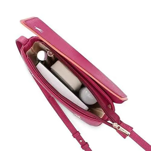 Fastrack Nova Sling | Faux-Leather Women's Handbags | Sling for Casual Carry SaumyasStore