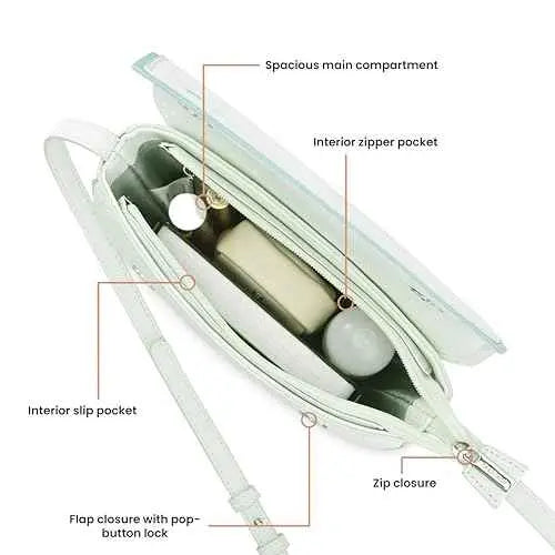 Fastrack Nova Sling | Faux-Leather Women's Handbags | Sling for Casual Carry SaumyasStore