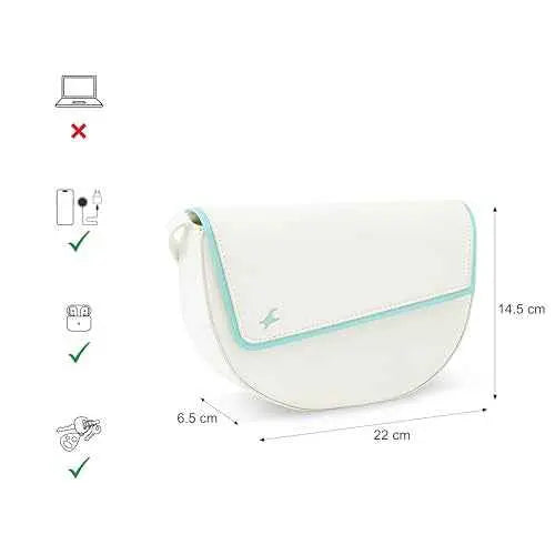 Fastrack Nova Sling | Faux-Leather Women's Handbags | Sling for Casual Carry SaumyasStore