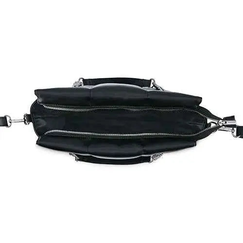 Fastrack Puff It Up Satchel | Faux-Leather Women's Handbags | Satchel for Casual Carry SaumyasStore