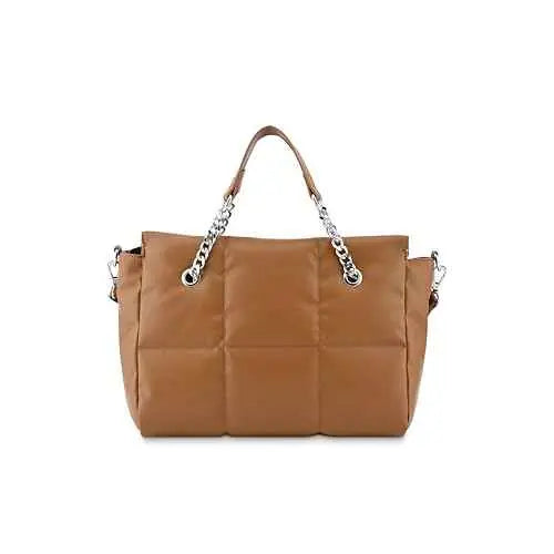 Fastrack Puff It Up Satchel | Faux-Leather Women's Handbags | Satchel for Casual Carry SaumyasStore