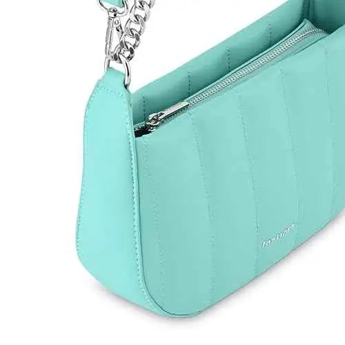 Fastrack Quilt Crush Shoulder Bag | Faux-Leather Women's Handbags | Shoulder for Casual Carry SaumyasStore