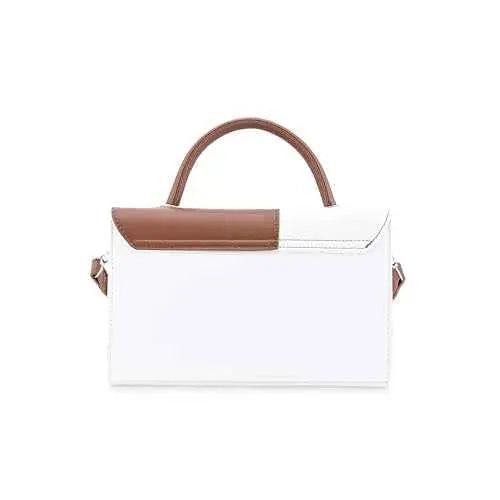 Fastrack Snap and Style Satchel | Faux-Leather Women's Handbags | Satchel for Casual Carry SaumyasStore